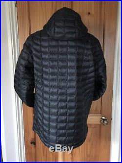North Face Mens Thermoball Hoodie Insulation Jacket Black Size XL New With Tags