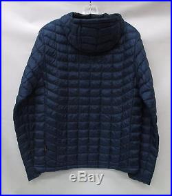 North Face Mens Thermoball Hoodie Jacket C761 Shady Blue Size Small