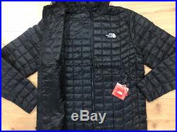 North Face Mens Thermoball Hoodie Jacket Insulated TNF Black MSRP $220 -S M L XL