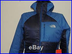 North Face Mens ZEPHYRUS PRO hoodie in cosmic/snorkel blue medium NWTSALE