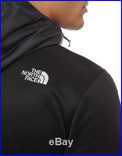 North Face Mittellegi 1/4 Zip Hoodies Black Hoody Jacket rrp £80