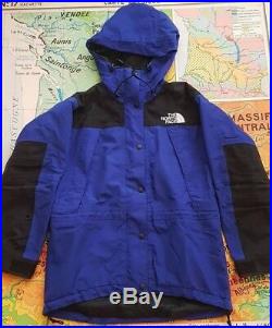 North Face Mountain Guide jacket aztec blue goretex gore-tex