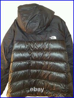 North Face Sierra Peak 800-Down Insulated Hoodie Puffer Jacket Black XXL NWT 2XL