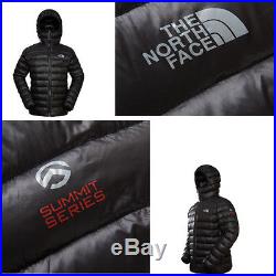 North Face Summit Mens Supernatural TNF950 Down Jacket Hoody Black Size SMALL