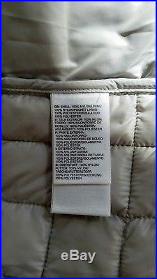 North Face Thermoball Hooded Parka M Synthetic Down Insulted Puffa Coat Jacket