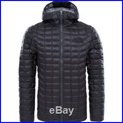 North Face Thermoball Hoodie Mens Jacket Synthetic Fill Asphalt Grey Fusebox
