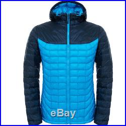 North Face Thermoball Hoodie Mens Jacket Synthetic Fill Blue Aster Urban Navy