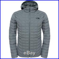 North Face Thermoball Hoodie Mens Jacket Synthetic Fill Fusebox Grey Texture