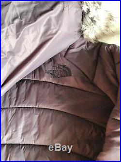North Face ladies insulated parka jacket Rabbit Grey RARE Colour SIZE M RRP £220