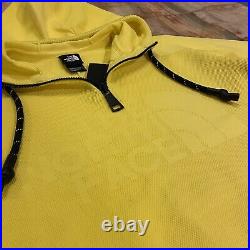 Nwt Mens The North Face Black Series Yellow Engineered Knit Hoodie Sz S $350