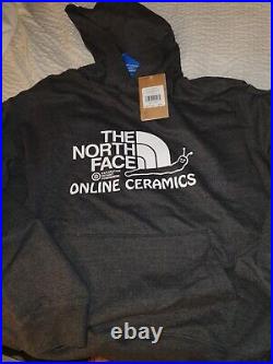 Online Ceramics x The North Face Graphic Hooded Sweatshirt (M) Medium Black