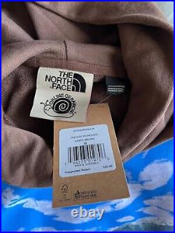 Online Ceramics x The North Face PO Sky Hoodie Size Medium Earth Brown NEW