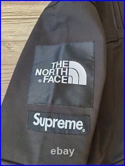 RARE Supreme x The North Face Hoodie Steep Tech M Jacket Black F15 Down