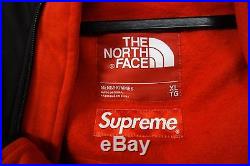 Supreme North Face Steep Tech Hoodie Sweatshirt XL Nwt Red Black New Rare Jacket