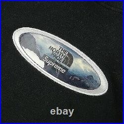 SUPREME The North Face 21AW Lenticular Mountains Hooded Sweatshirt BLACK XL