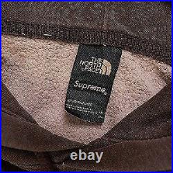 SUPREME The North Face 22AW Pigment Printed Hooded BROWN XXL