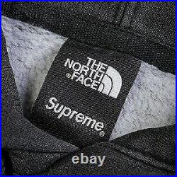 SUPREME The North Face 22AW Pigment Printed Hooded Sweatshirt BLACK L