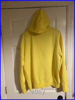 SUPREME The North Face 22AW Pigment Printed Hooded Sweatshirt Yellow L