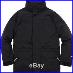 SUPREME UPTOWN DOWN PARKA BLACK SZ M hoodie box logo jacket shirt t north face L