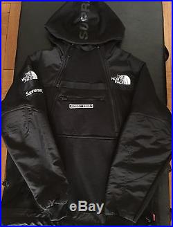 Supreme X The North Face Steep Tech Hooded Sweatshirt New Size Medium Black Ss16