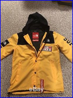 SUPREME x TNF The North Face SS14 Expedition Map Jacket Coat Hoodie, Men's L/XL
