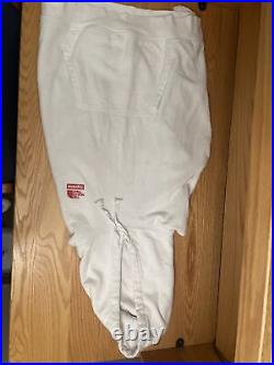 SUPREME x The North Face TNF Hoodie White Small Statue of Liberty FW19