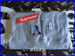 Supreme FW16 S Logo Crewneck Heather Grey Classic Spin the North Face Box Hoodie
