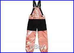 Supreme North Face Metallic Bib Pants Rose Gold sz XL BOX LOGO t s hoody M L tee
