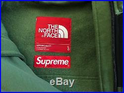 Supreme North Face Steep Tech Hooded Sweatshirt Olive Hoodie L