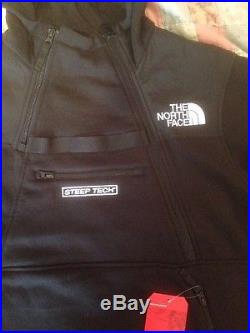Supreme North Face Steep Tech Sweatshirt Black Size L Brand New
