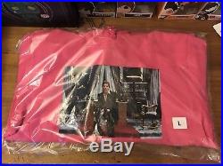 Supreme Scarface Friend Hoodie Magenta Pink LARGE Hooded Northface TNF Arabic