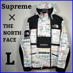Supreme? THE NORTH FACE Collaboration Mountain Hoodie L Size Rare Double Zip