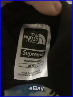 Supreme TNF The North Face Photo Hoodie Hooded Sweatshirt Aztec Black XL FW18