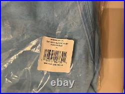 Supreme/The North Face Convertible Hooded Sweatshirt SS23 Blue Hoodie Size XL
