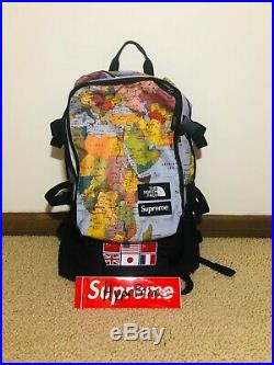 Supreme The North Face Expedition Backpack Maps by any means Box Logo Hoodie