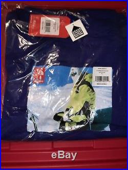 Supreme The North Face Expedition HOODY Fw18 AZTEC BLUE XL