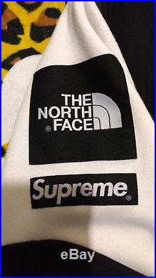 Supreme The North Face FW16 Steeptech White Fleece Winter TNF hoody pullover XL