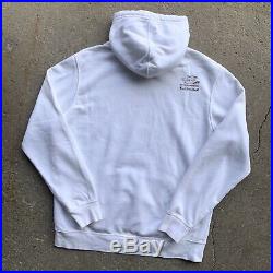Supreme The North Face Hoodie Size Large White Sweatshirt AUTHENTIC