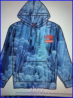 Supreme / The North Face Ice Climb Hoodie Sweatshirt Size Medium CONFIRMED ORDER