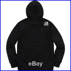 Supreme The North Face Metallic Logo Hooded Sweatshirt Black XL 1000% Authentic