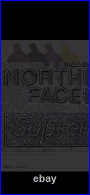 Supreme The North Face PigmentPrinted Hooded Sweatshirt Black XXL