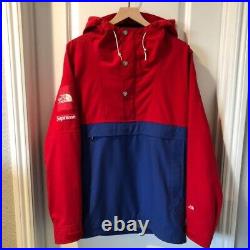 Supreme The North Face SS10 Expedition Pullover Mountain Hoodie Size L Flawless