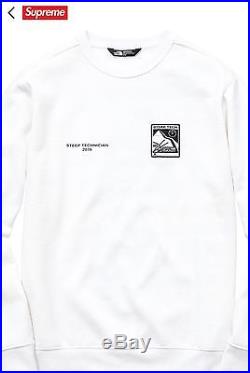 Supreme/The North Face Steep Tech Crewneck Sz XL Sweatshirt Hoodie TNF