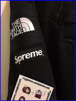 Supreme The North Face Steep Tech Hooded Sweatshirt Black Size XL Hoodie Receipt