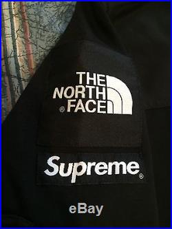 Supreme / The North Face Steep Tech Hoodie Sweatshirt tnf Black Medium S/S 2016