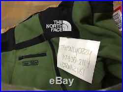 Supreme The North Face Steep Tech Olive Green Sweatshirt sz L box logo hoodie s
