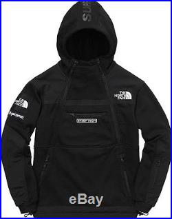 Supreme The North Face TNF Steep Tech Hooded Sweatshirt Black Sz L