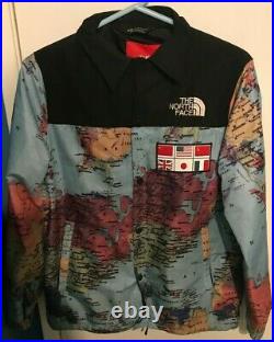 Supreme X The North Face Atlas World Map XL Jacket, NO HOODIE