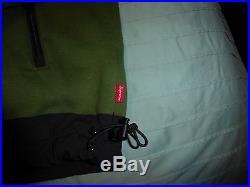 Supreme northface steeptech olive pullover hoodie and pants med m bape tnf zip u
