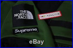 Supreme x North Face Steep Tech Hooded Sweater Olive Black Box Logo CDG Size M